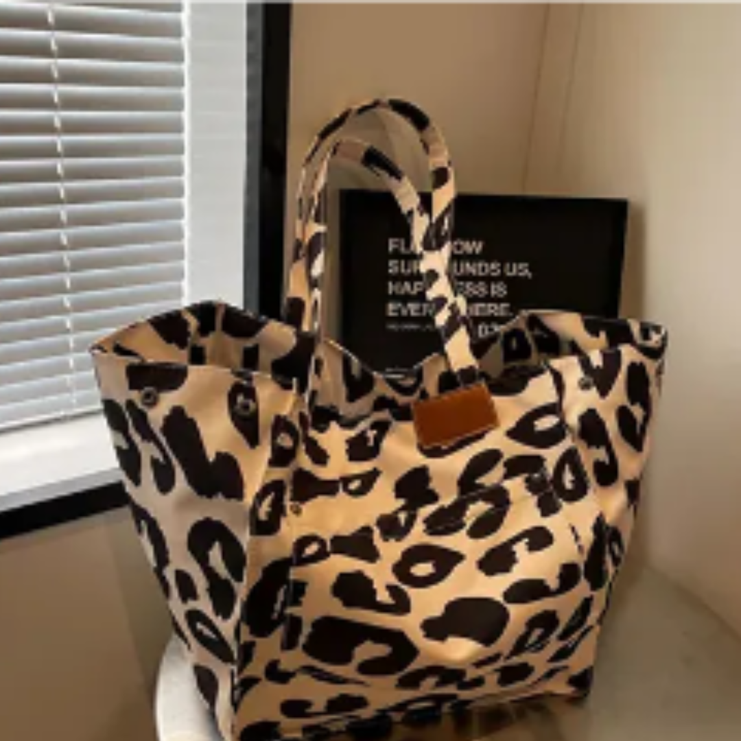 Vicky | Sac De Voyage Pour Femmes | Léopard | Grand