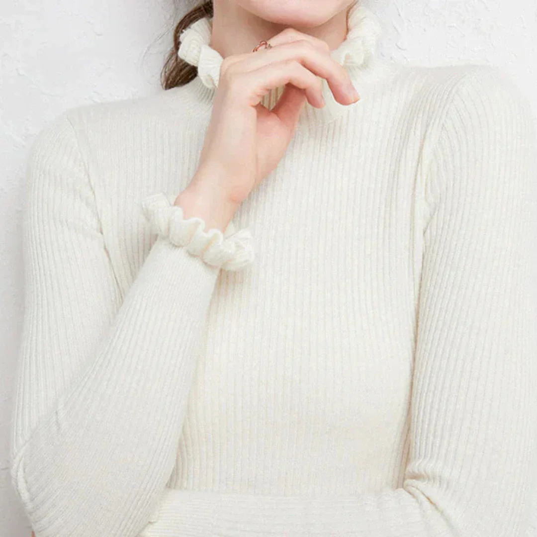 Lucie | Pull D'Hiver À Col Roulé Pour Femmes | Chaud