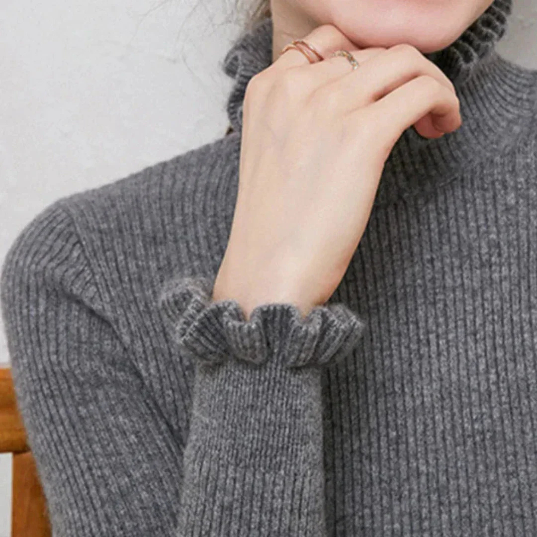 Lucie | Pull D'Hiver À Col Roulé Pour Femmes | Chaud