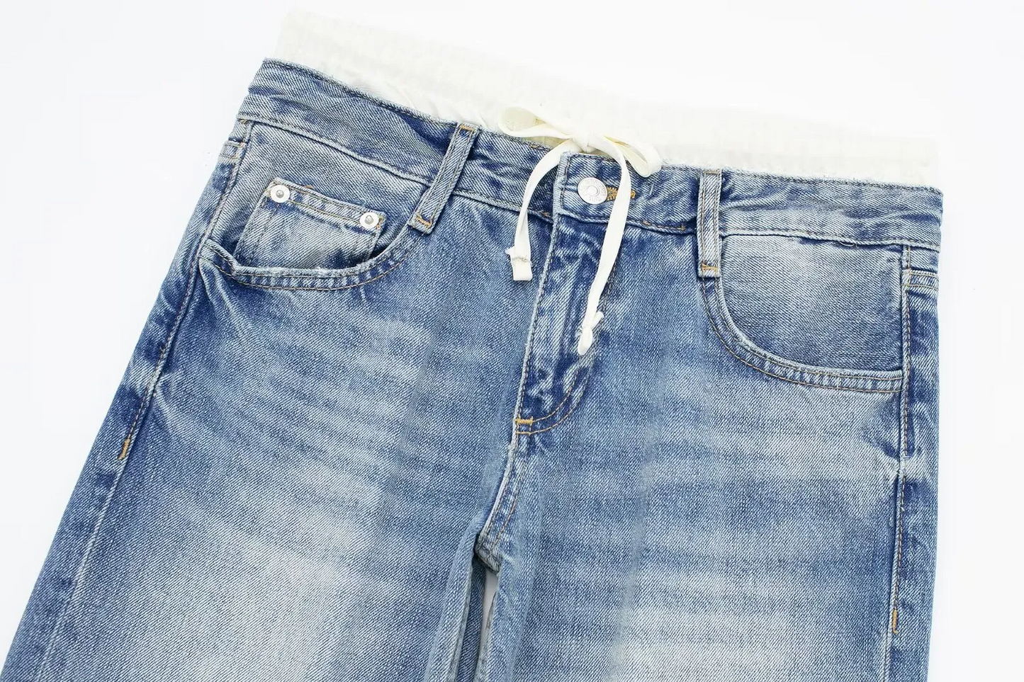 Ophelia | Jeans Taille Haute Pour Femmes