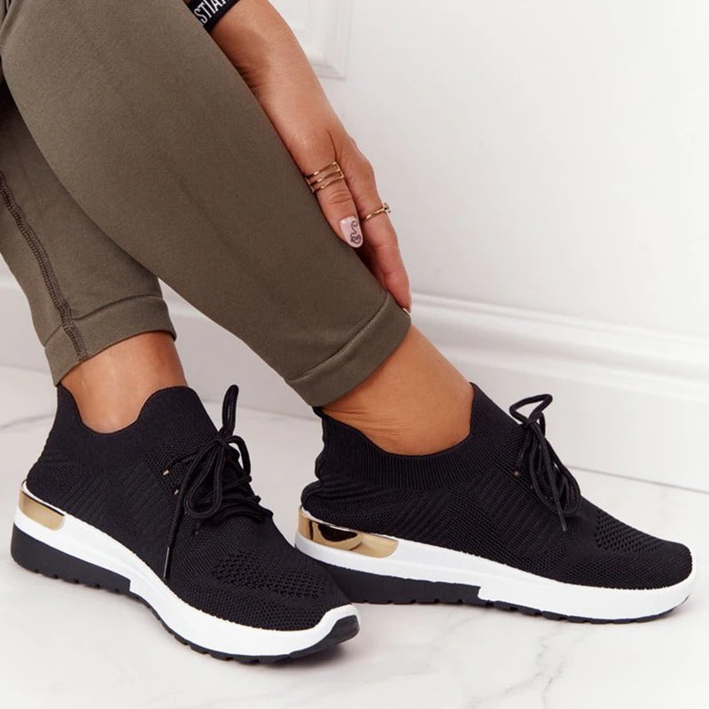 Chaussures Vulcanisées À Lacets pour femmes