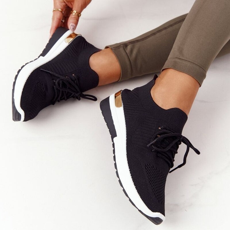 Chaussures Vulcanisées À Lacets pour femmes
