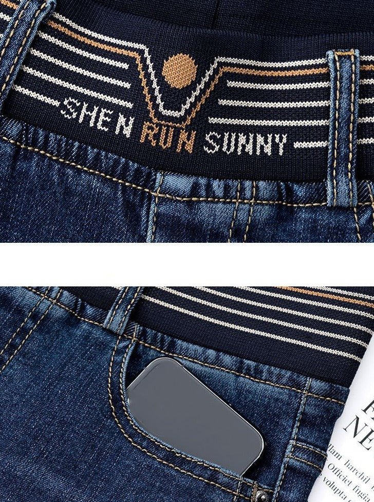 Mariel | Pantalon en Denim Coupe Droite pour Femmes