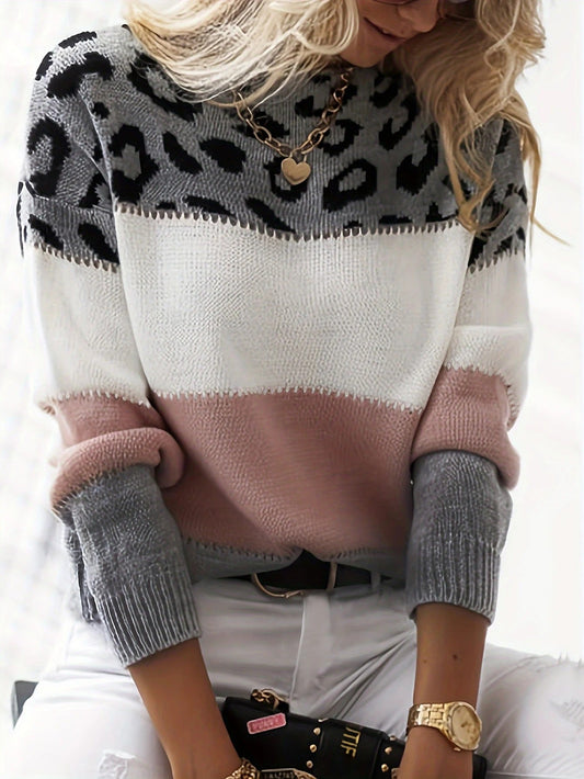 ANGELE | Pull léopard tendance