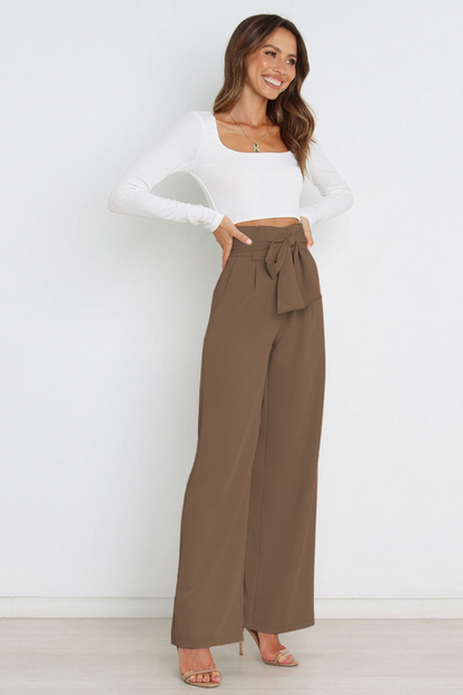 Astrid | Pantalon En Lin Pour Femmes | Long