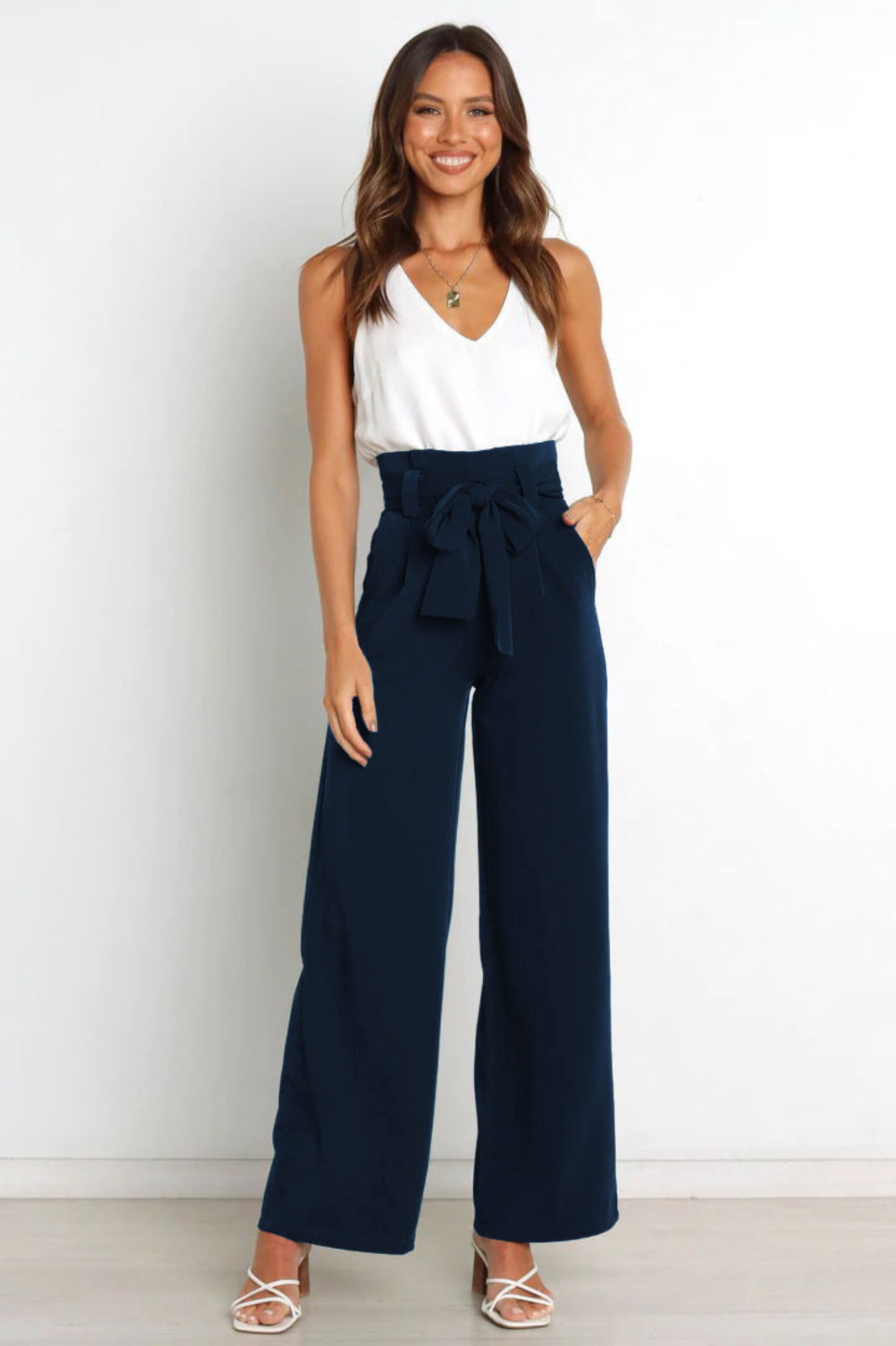 Astrid | Pantalon En Lin Pour Femmes | Long