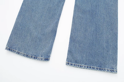 Ophelia | Jeans Taille Haute Pour Femmes