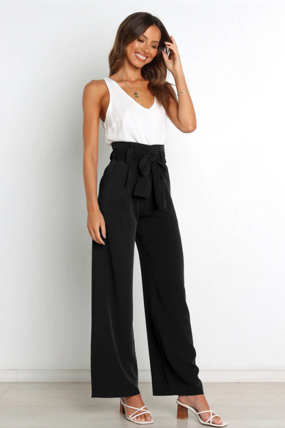 Astrid | Pantalon En Lin Pour Femmes | Long