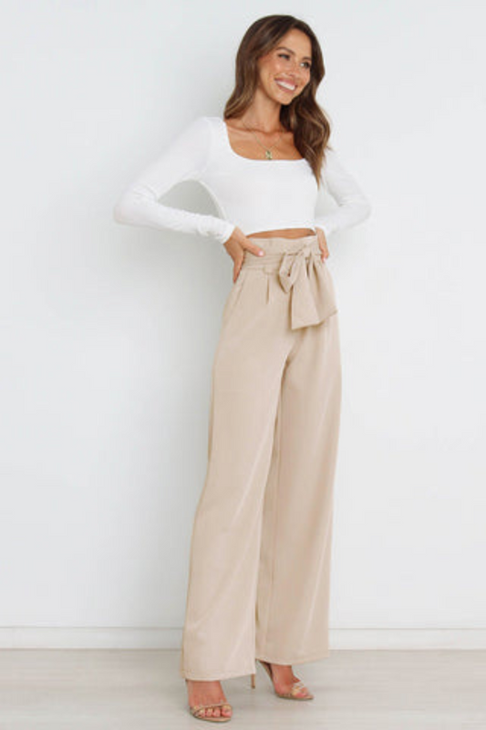Astrid | Pantalon En Lin Pour Femmes | Long