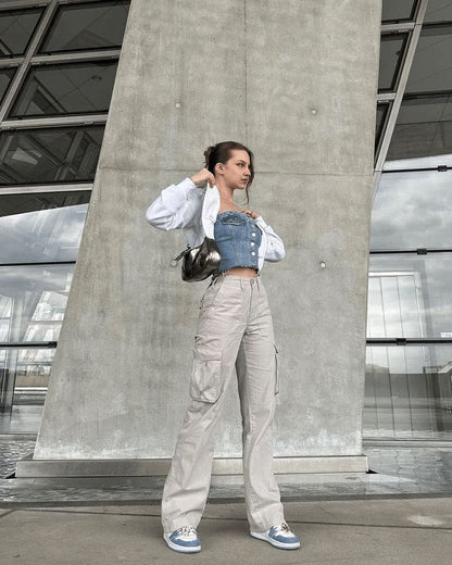Pantalon cargo réglable