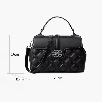 NADINE | Sac à main en cuir matelassé