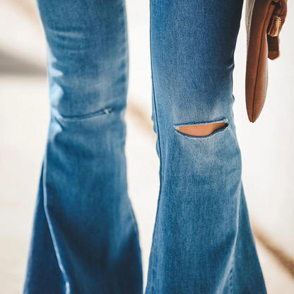 Liana | Pantalon Taille Haute Pour Femmes | Jambes Larges