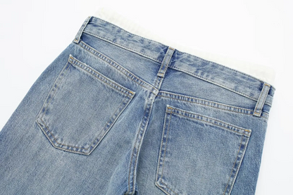 Ophelia | Jeans Taille Haute Pour Femmes