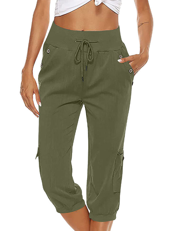 Geline | Pantalon Confortable à Taille Haute