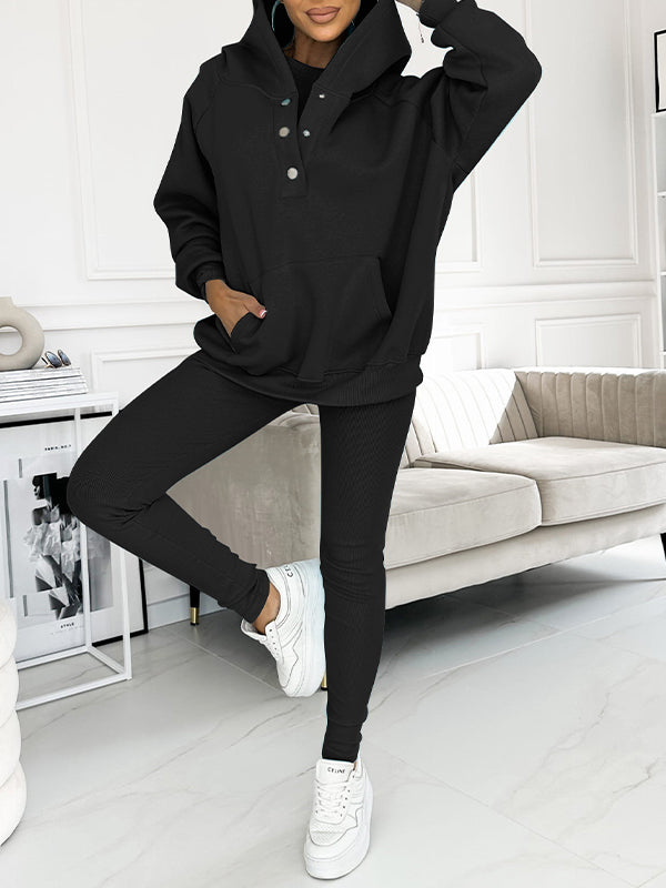 Lisa Ensemble de sweatshirt décontracté et confortable