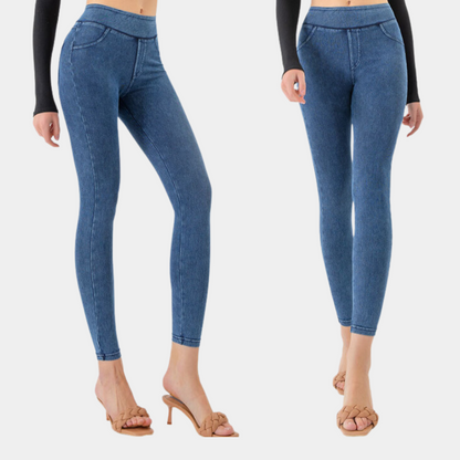 Mira | Leggings En Denim Pour Femmes