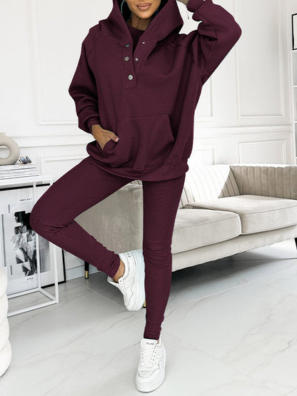 Lisa Ensemble de sweatshirt décontracté et confortable