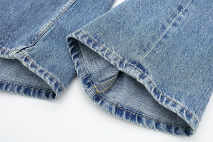 Ophelia | Jeans Taille Haute Pour Femmes