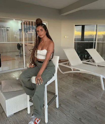 Pantalon cargo réglable