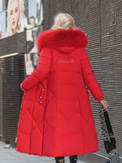 Christelle | Élégant manteau en fausse fourrure à l'italienne