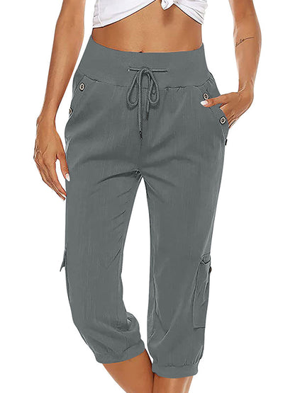 Geline | Pantalon Confortable à Taille Haute