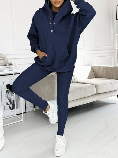 Lisa Ensemble de sweatshirt décontracté et confortable