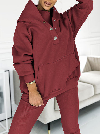 Lisa Ensemble de sweatshirt décontracté et confortable