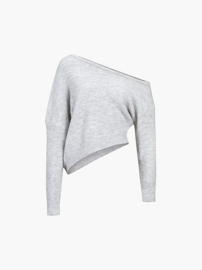 Tamia | Pull Asymétrique Pour Femmes | Chaud