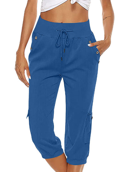 Geline | Pantalon Confortable à Taille Haute