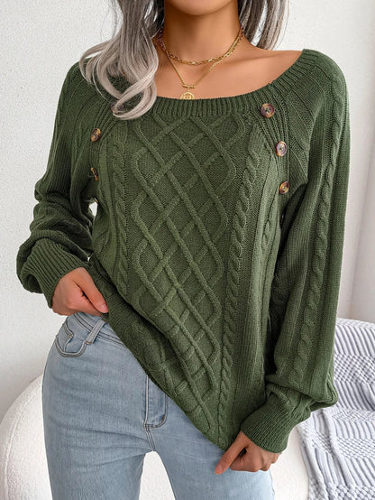 HARMONIE | Pull torsadé sophistiqué