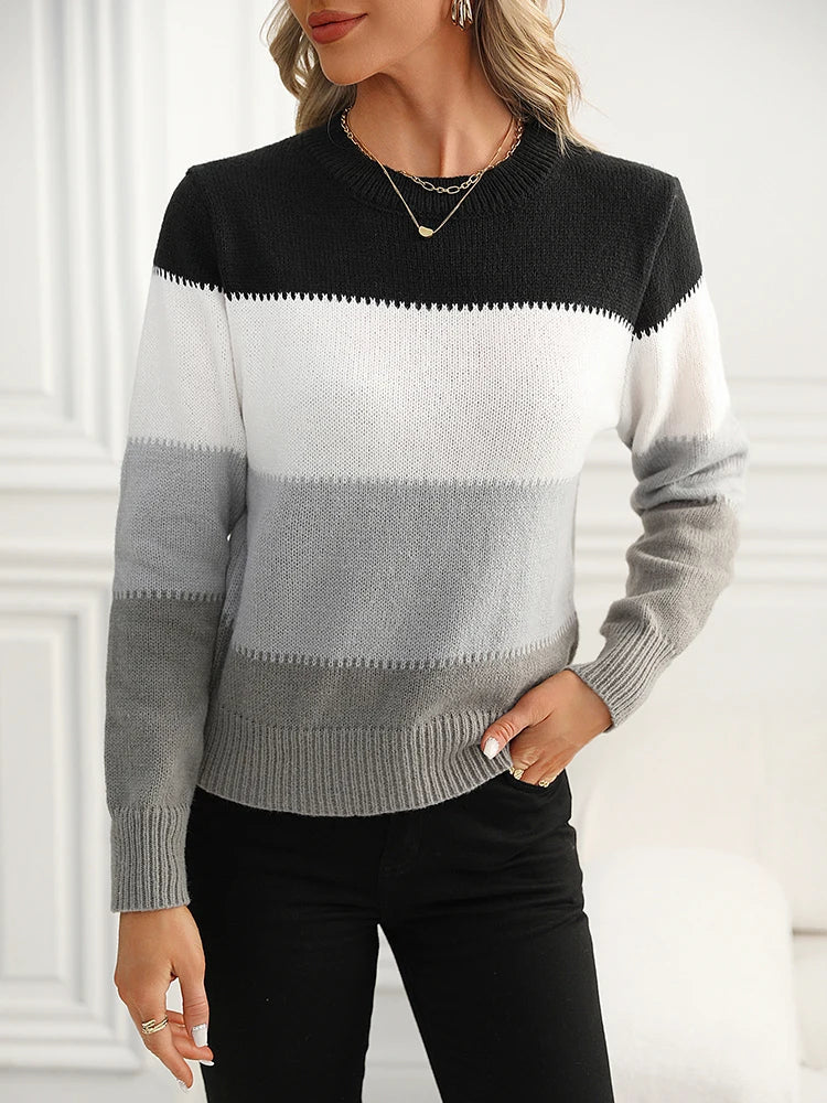 ISABELLE | Pull dégradé élégant