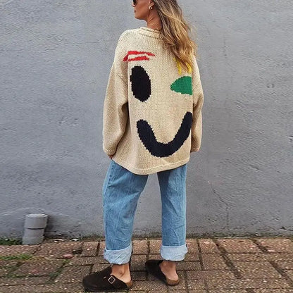 STACY | Pull bohème Oversize