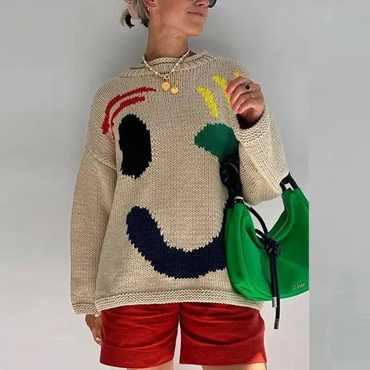 STACY | Pull bohème Oversize