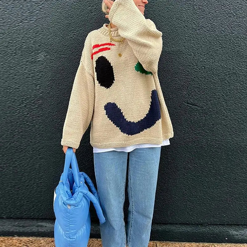 STACY | Pull bohème Oversize