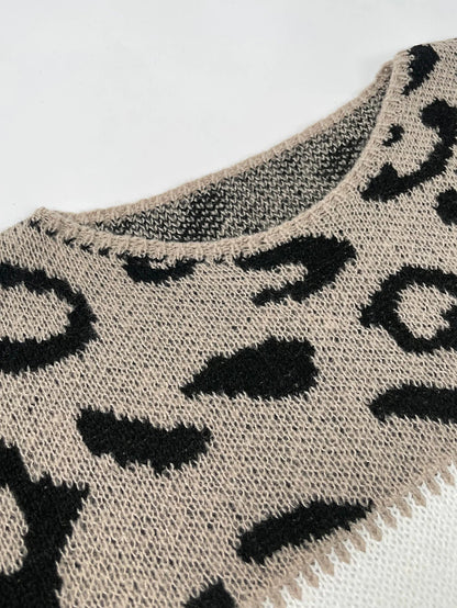 ANGELE | Pull léopard tendance