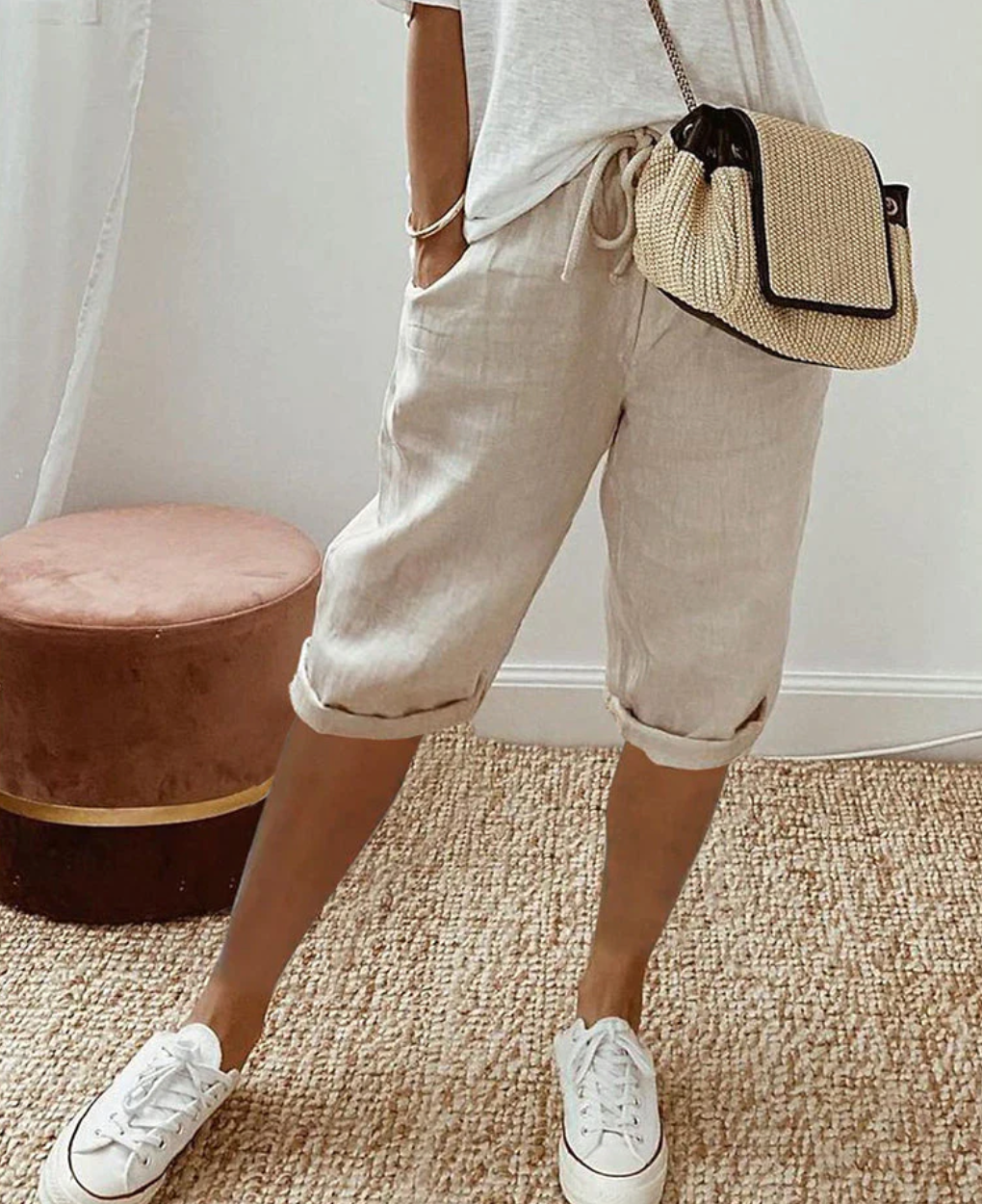 Delphine | Shorts en Coton Tendance