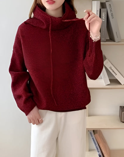 Hannah | Sweat à capuche en maille