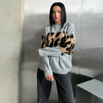 SYLVIE | Pull Léopard