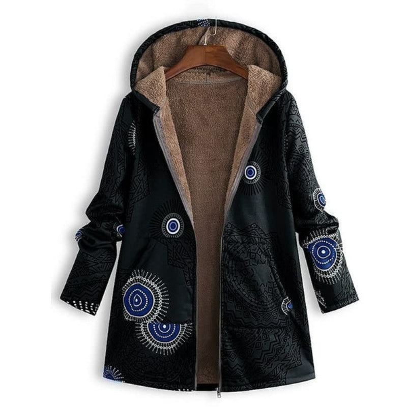 Adelia | Veste d'hiver à imprimé floral
