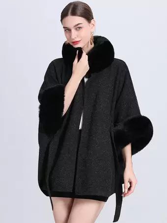 Poncho "Chaleur Chic"