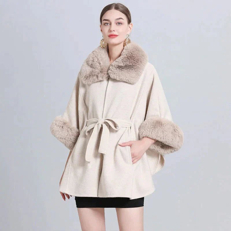 Poncho "Chaleur Chic"