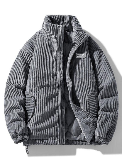 Colombe | Manteau d'hiver chaud en velours côtelé