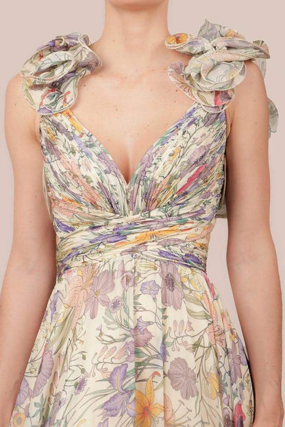 Éclat de Pétales - Robe Maxi