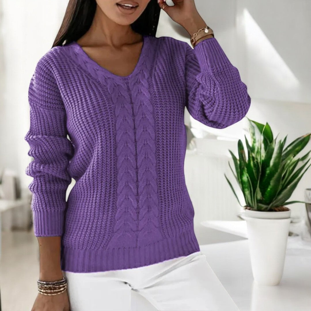 LOUISE | PULL EN MAILLE SCANDINAVE
